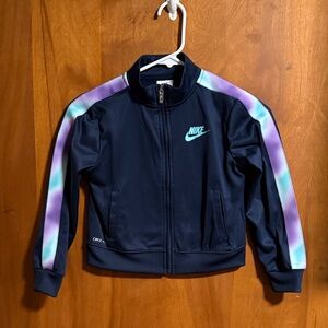 Nike Kids’ Jacket Navy with Pastel Stripes